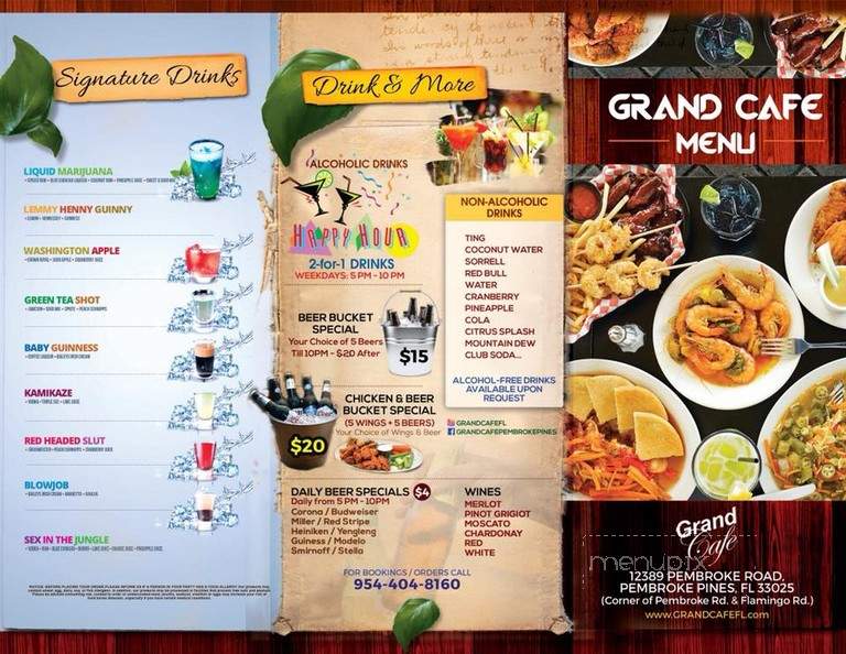Grand Caterers - Pembroke Pines, FL menu_pic