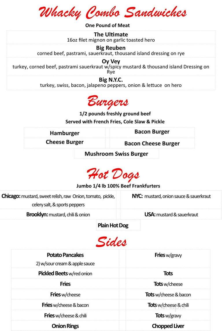 Ham Heaven & Devil Dogs - Sarasota, FL menu_pic