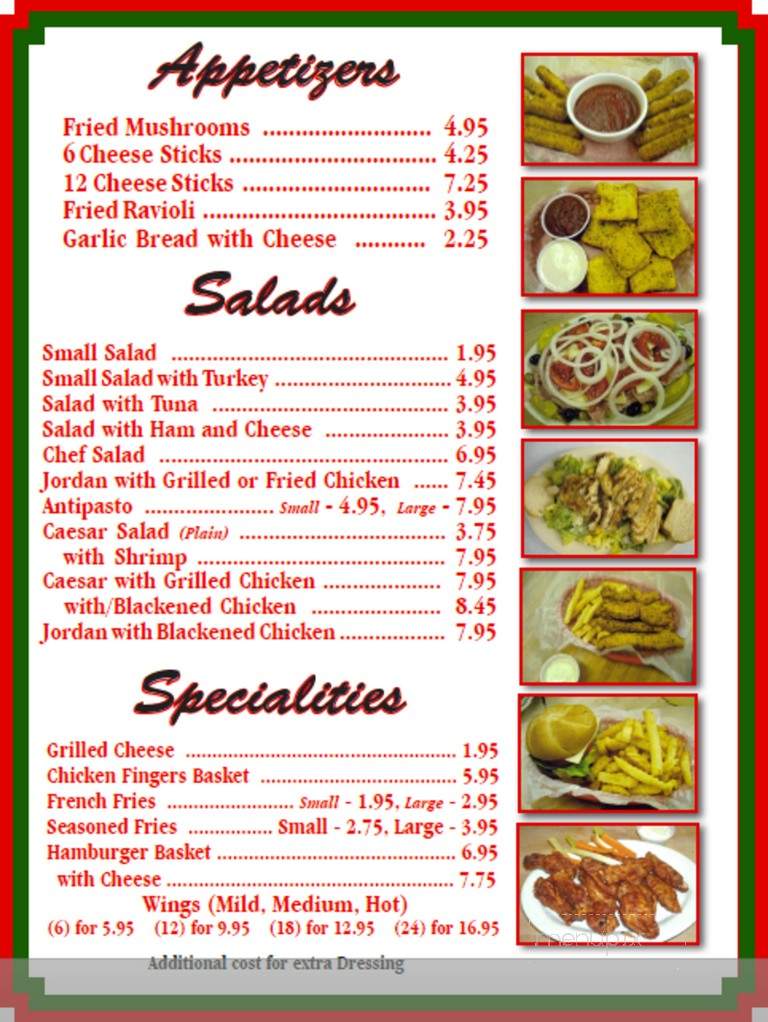 Heidi's Italian Restaurant - Inverness, FL menu_pic