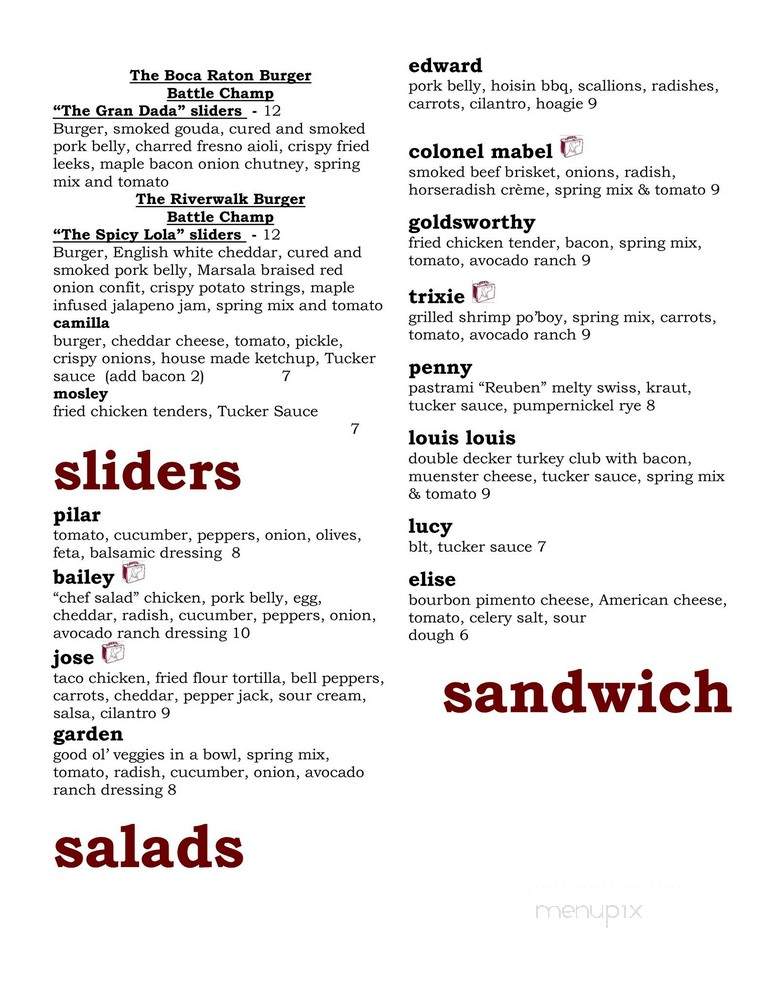 Hot Tomatoe - Deerfield Beach, FL menu_pic