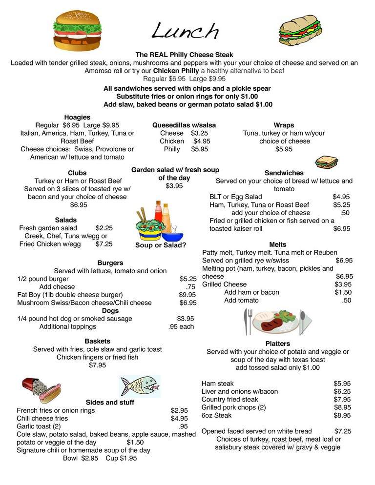 Howard's Restaurant - Ormond Beach, FL menu_pic