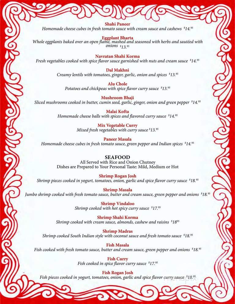 India Palace - Fort Myers, FL menu_pic