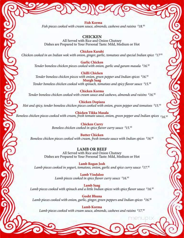 India Palace - Fort Myers, FL menu_pic