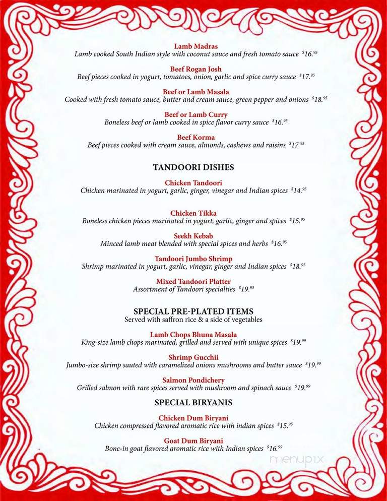 India Palace - Fort Myers, FL menu_pic