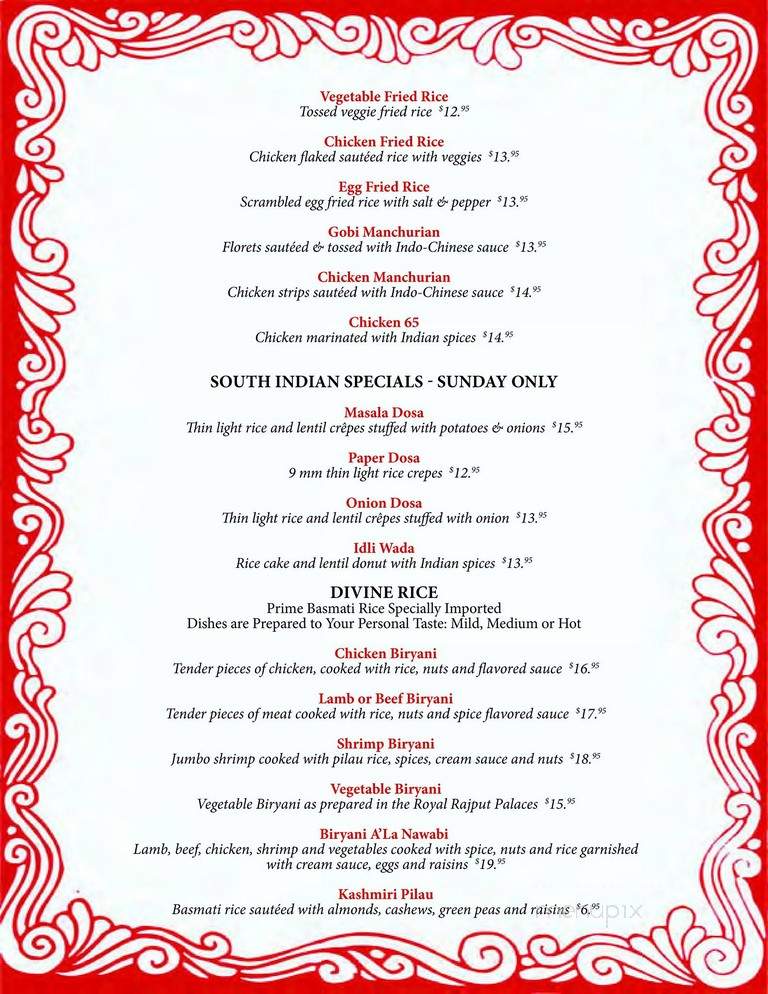 India Palace - Fort Myers, FL menu_pic