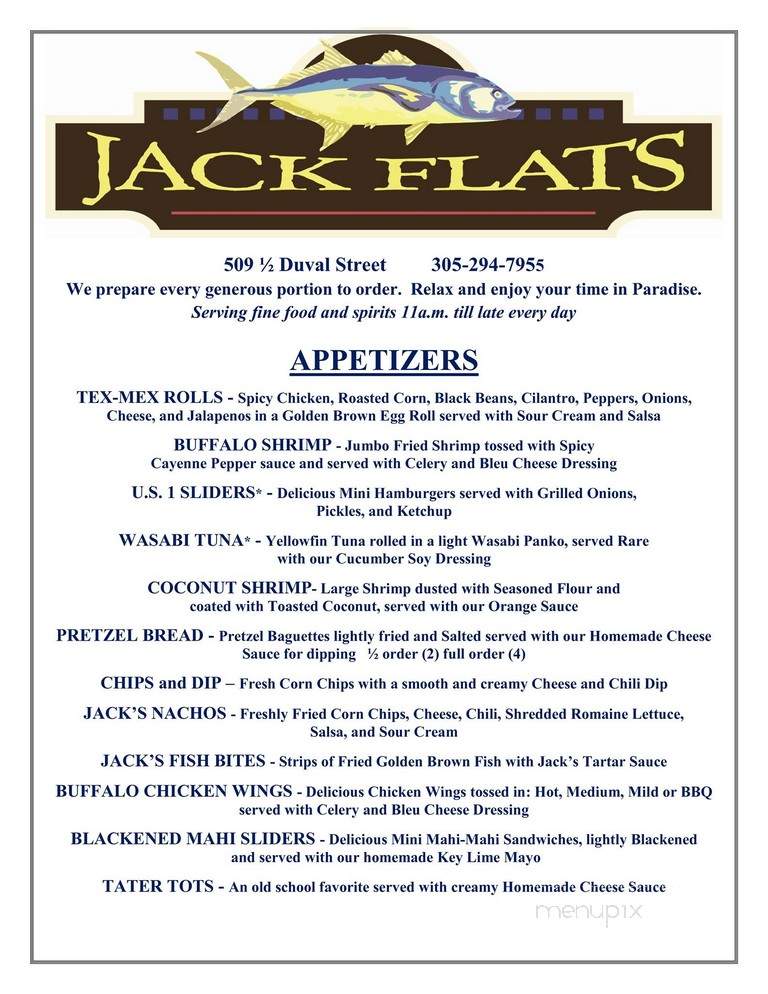 Jack Flats - Key West, FL