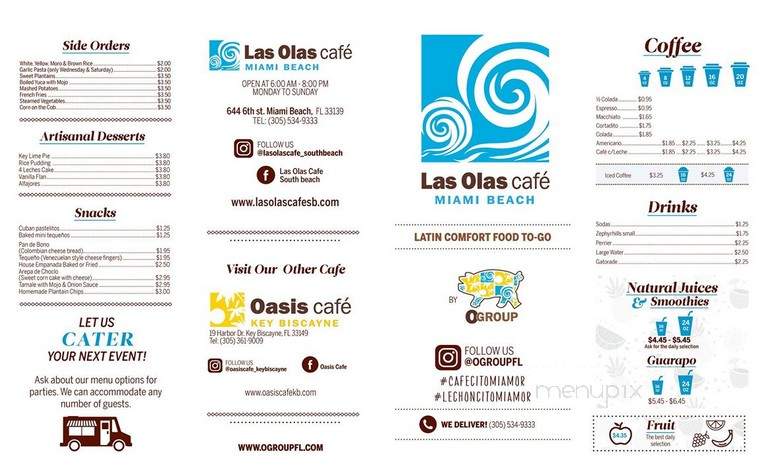 Las Olas Cafe - Miami Beach, FL