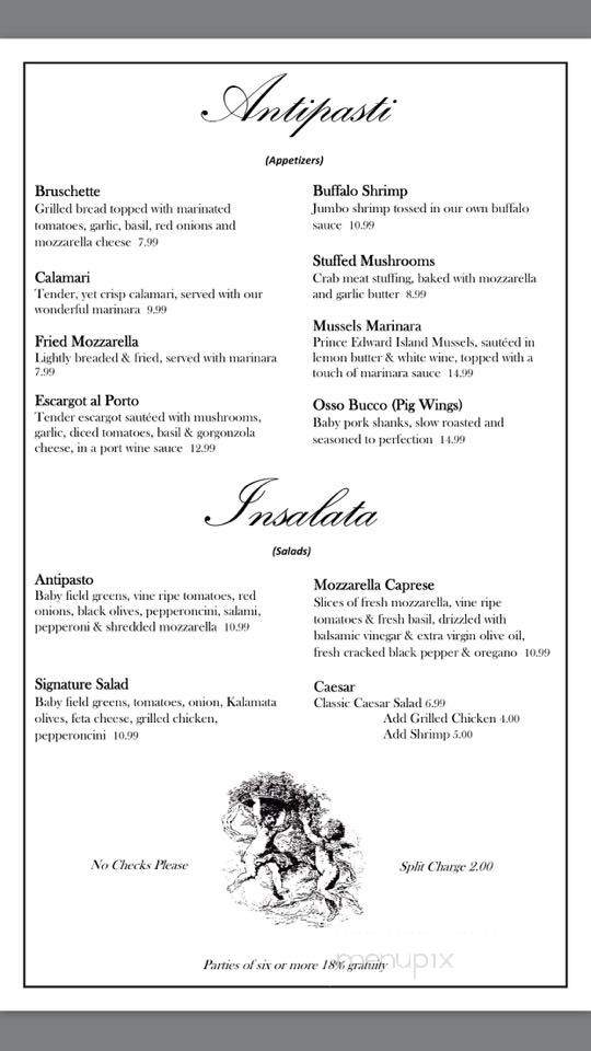 Manolo's Italian Restaurants - Zephyrhills, FL menu_pic