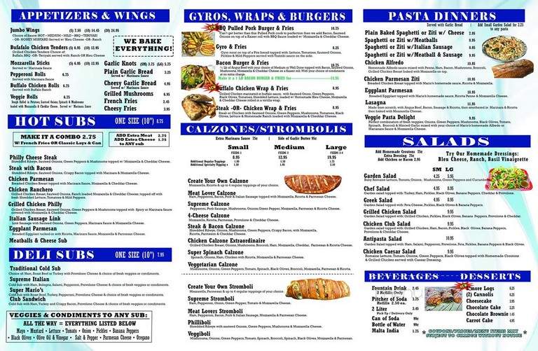 Mario's Pizza & Subs - Orlando, FL