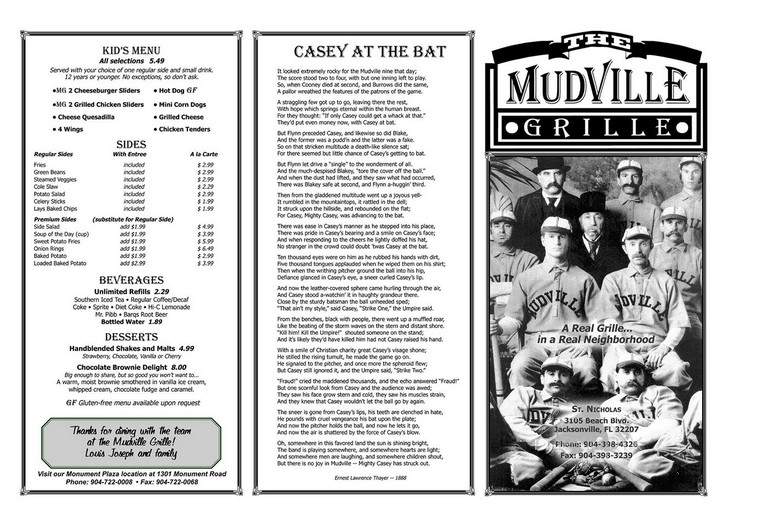 Mudville Grille - Jacksonville, FL