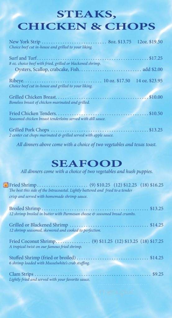 Musselwhite's Seafood & Grill - East Palatka, FL