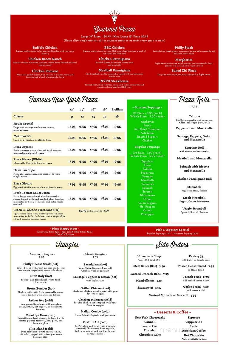 Nypd II Pizza - Lake Worth, FL menu_pic
