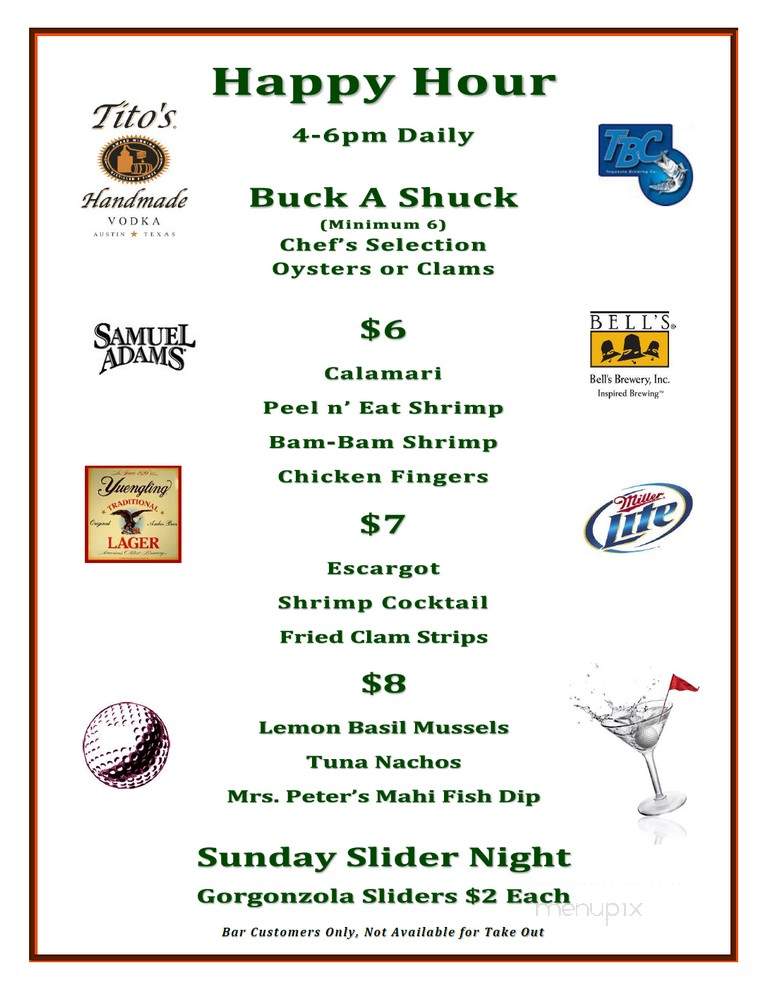 Palm City Grill - Palm City, FL menu_pic