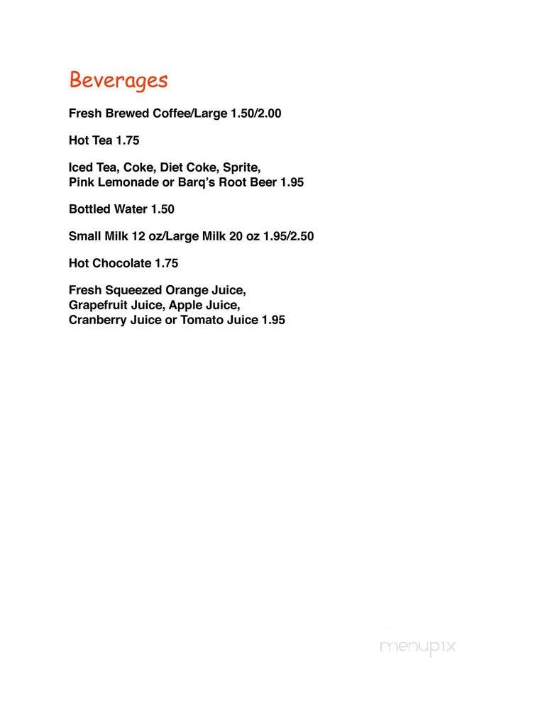 Riverside Cafe - Palmetto, FL menu_pic