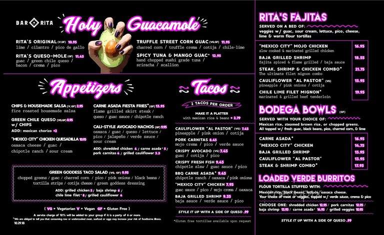 Ultimate Burrito - Tamarac, FL menu_pic