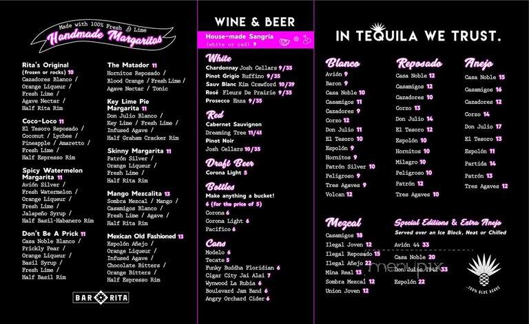 Ultimate Burrito - Tamarac, FL menu_pic