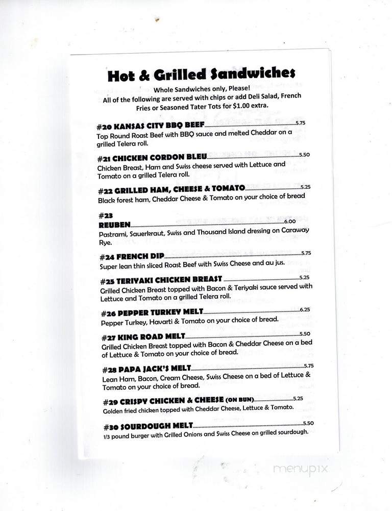 Mo Betta Deli - Portland, OR menu_pic