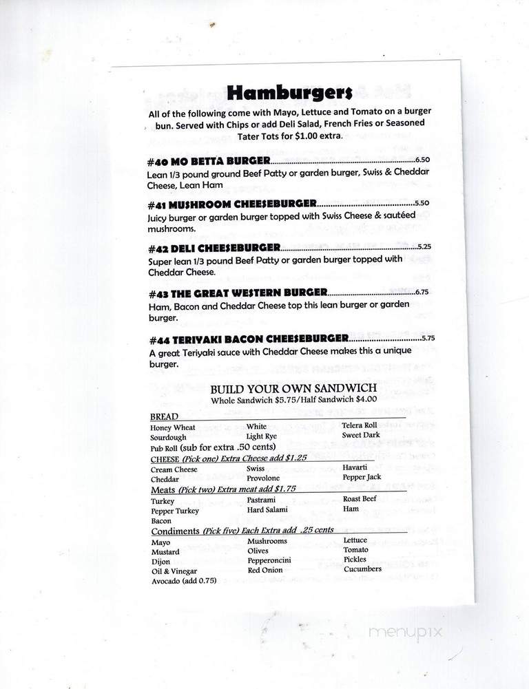 Mo Betta Deli - Portland, OR menu_pic