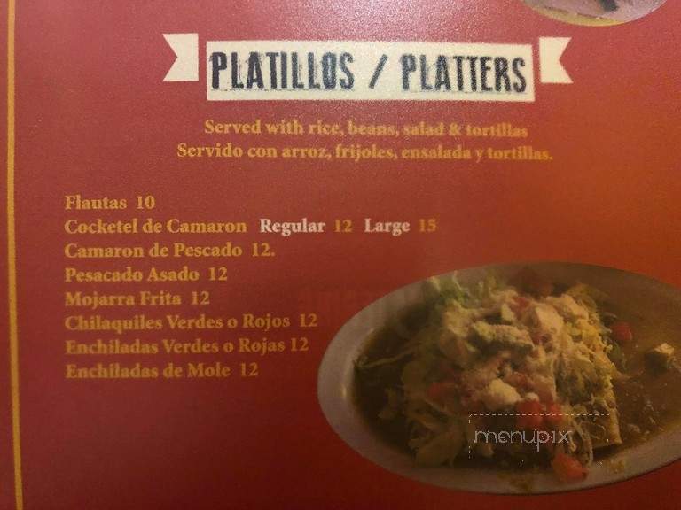 Burrito Bandido - Wilmington, DE menu_pic