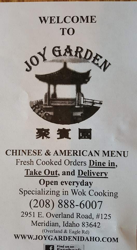 Joy Garden Chinese Restaurant - Newark, DE