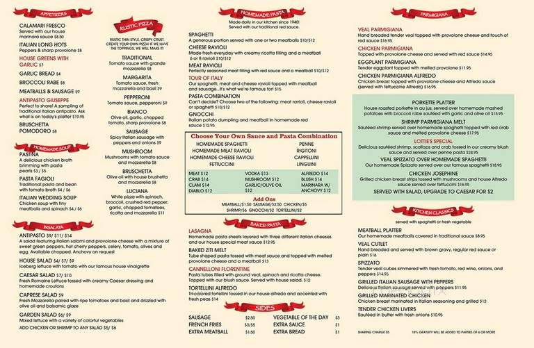 Mrs Robino's Restaurant - Wilmington, DE menu_pic
