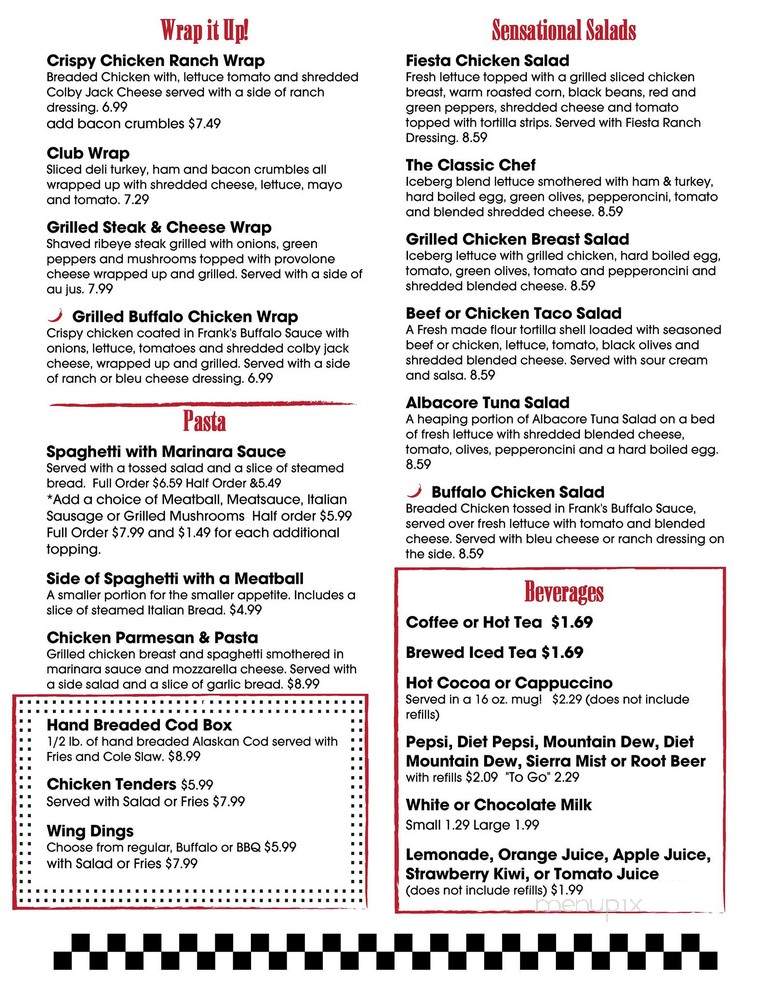 Stacker Grill - Midland, MI menu_pic