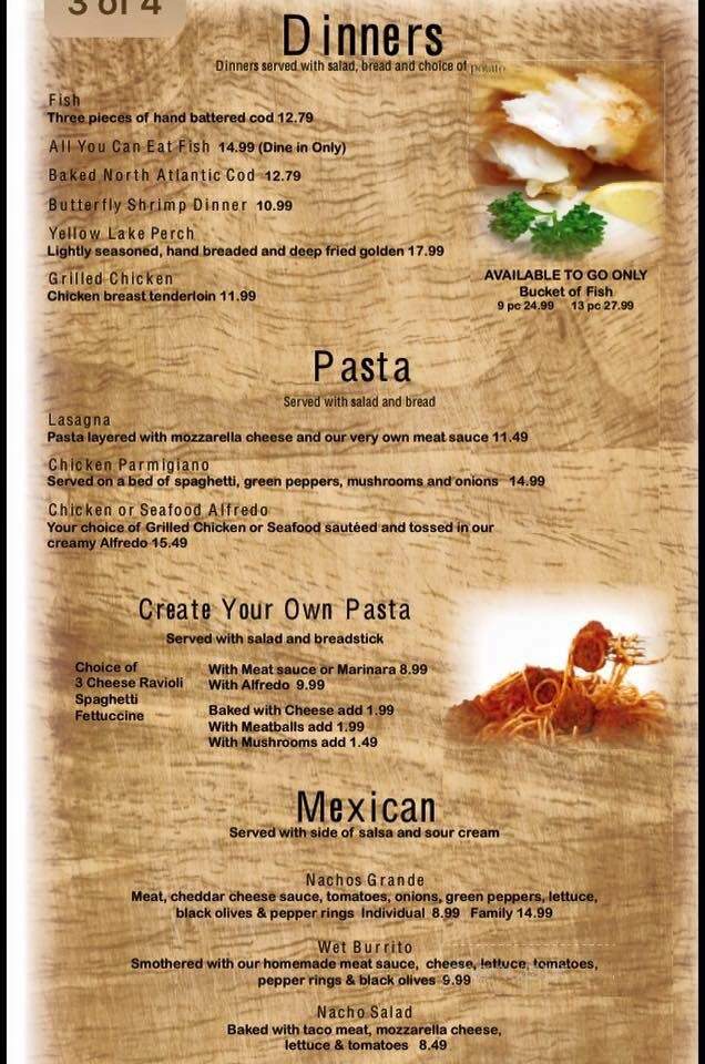 Pompei Pizza Factory - Reese, MI menu_pic