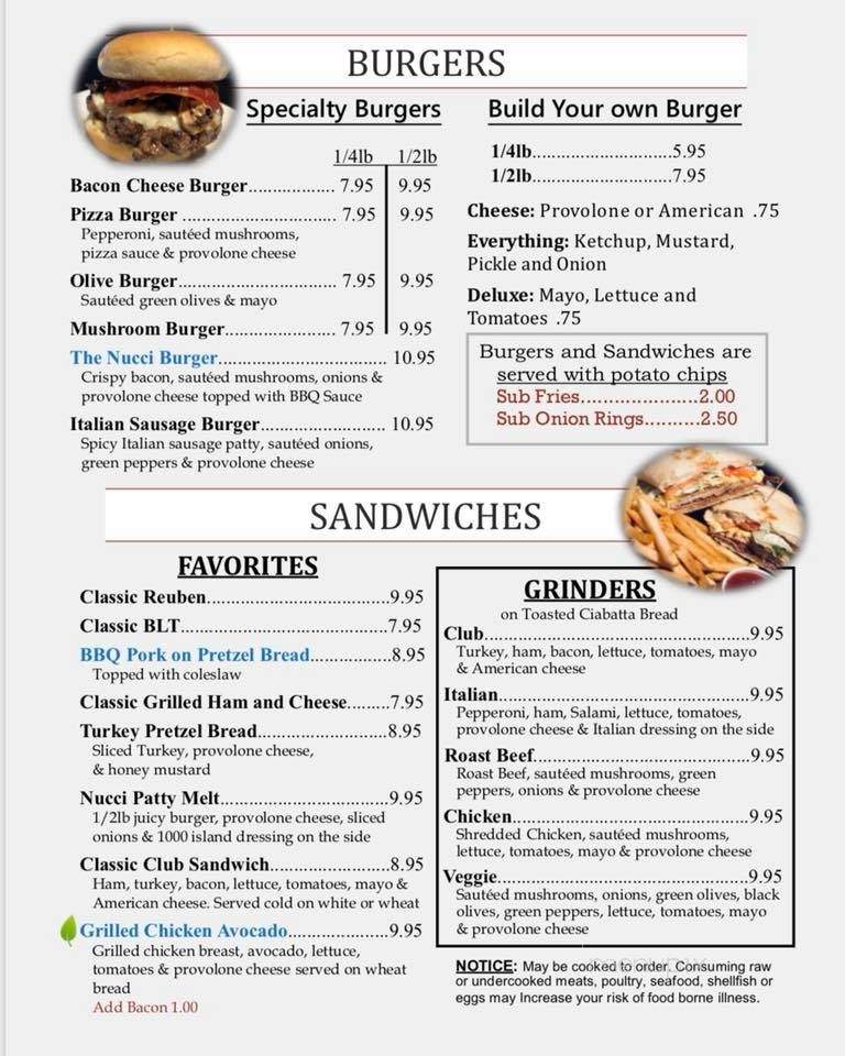 Renucci's Pizza - Ionia, MI menu_pic