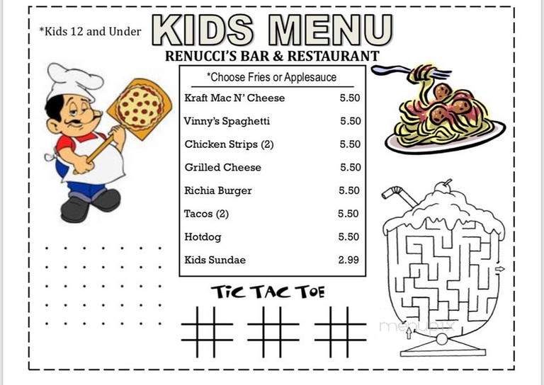 Renucci's Pizza - Ionia, MI menu_pic