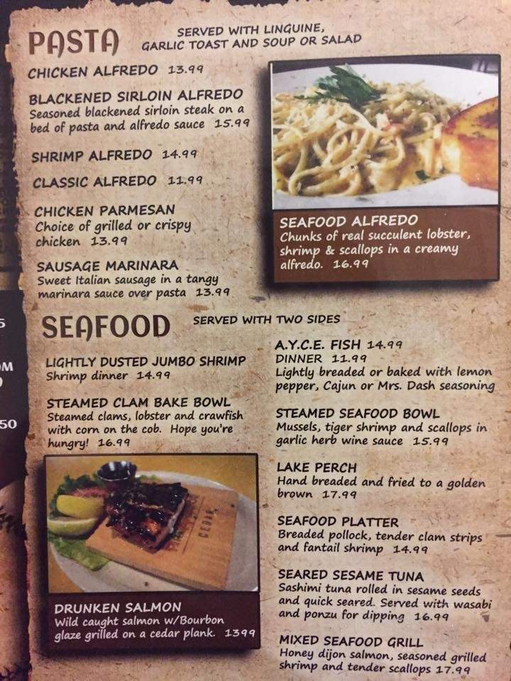 Bronson Strike Zone - Bronson, MI menu_pic