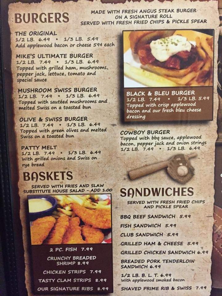 Bronson Strike Zone - Bronson, MI menu_pic