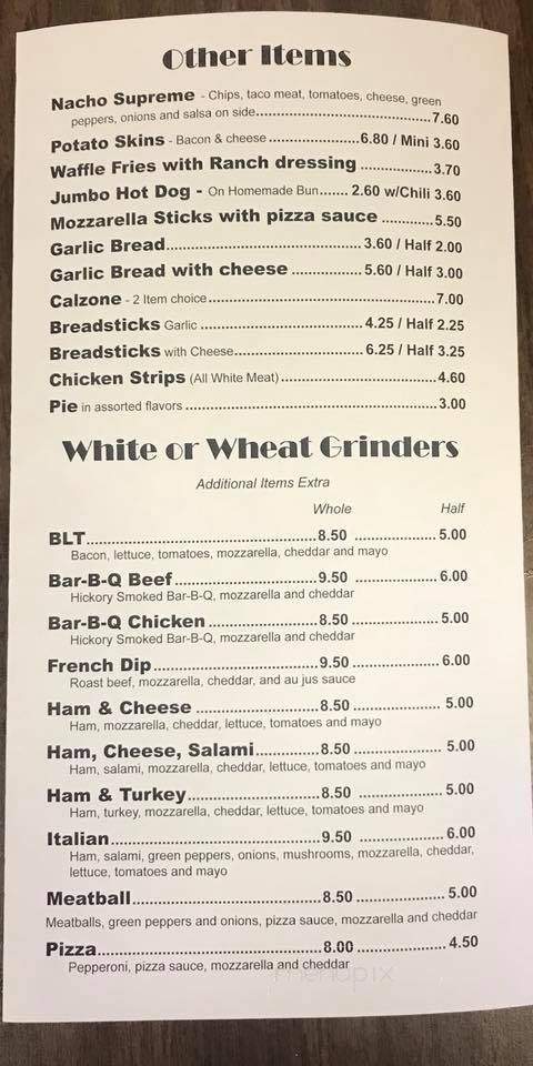 Piper's Grinders Galore - Constantine, MI menu_pic
