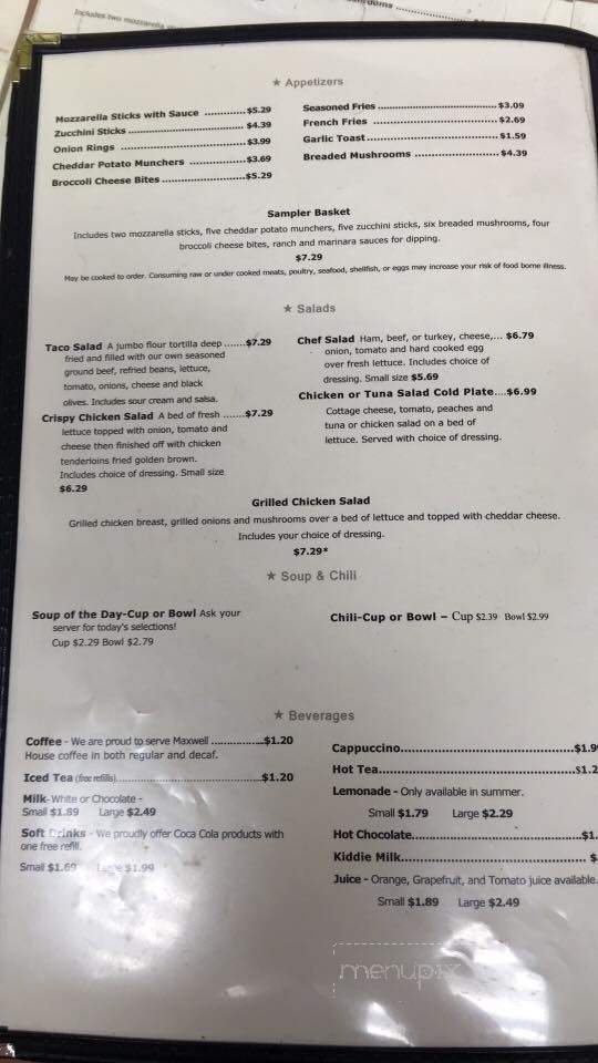 Plaza Restaurant - Niles, MI menu_pic