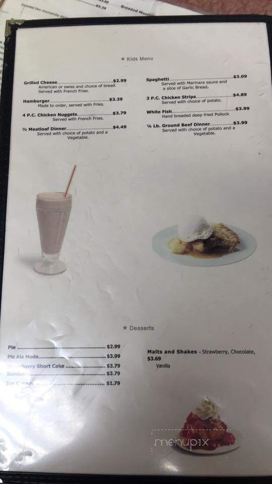 Plaza Restaurant - Niles, MI menu_pic