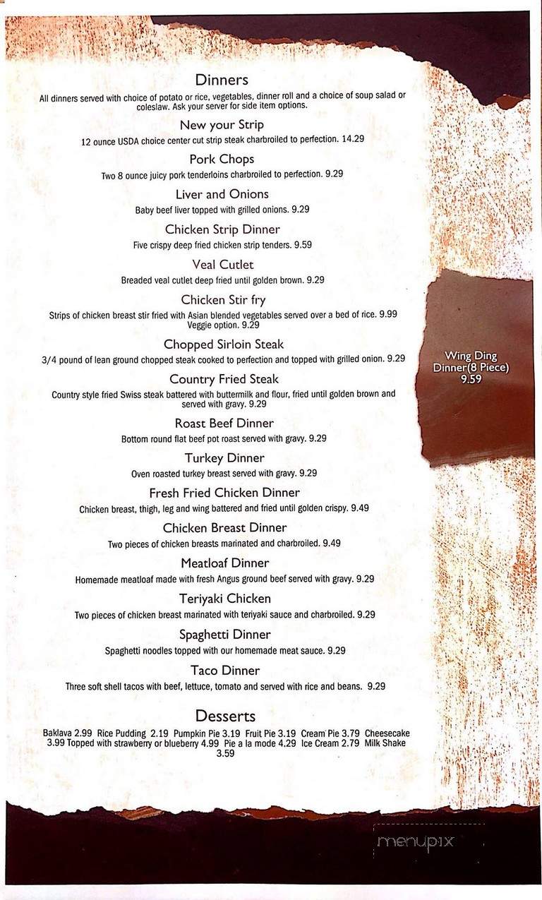 Blissfield Coney Island - Blissfield, MI menu_pic
