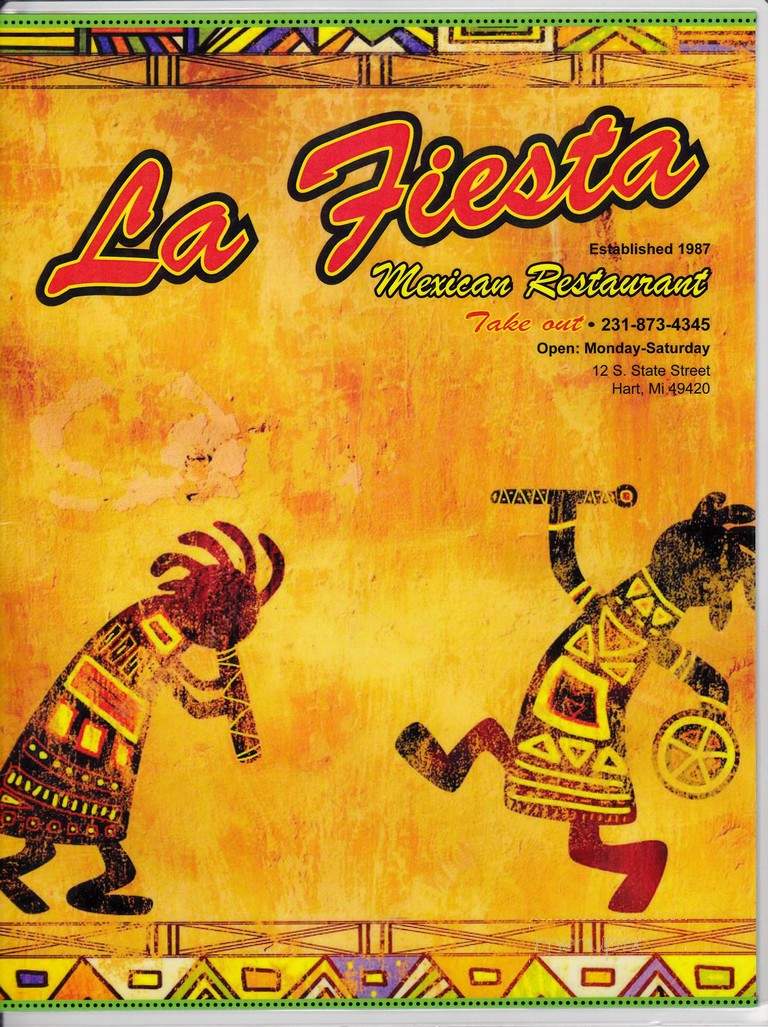 La Fiesta - Hart, MI menu_pic