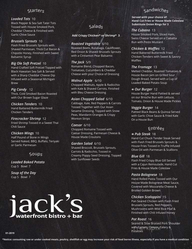 Jacks Restaurant - Spring Lake, MI