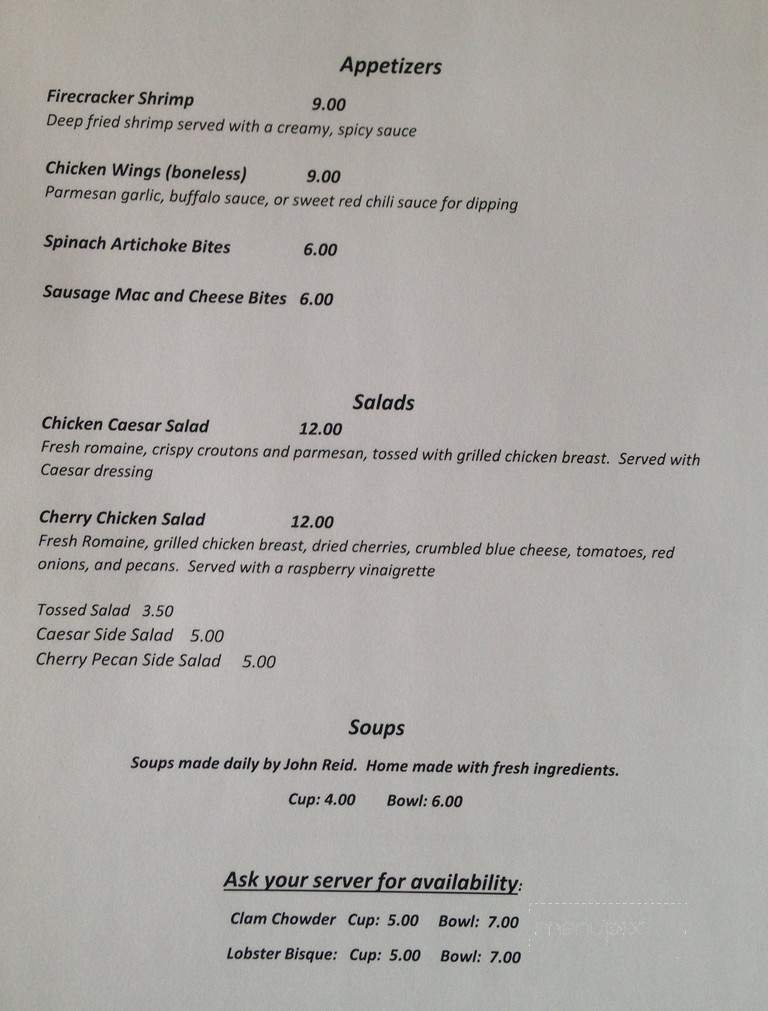 Antrim Dells Restaurant - Ellsworth, MI menu_pic