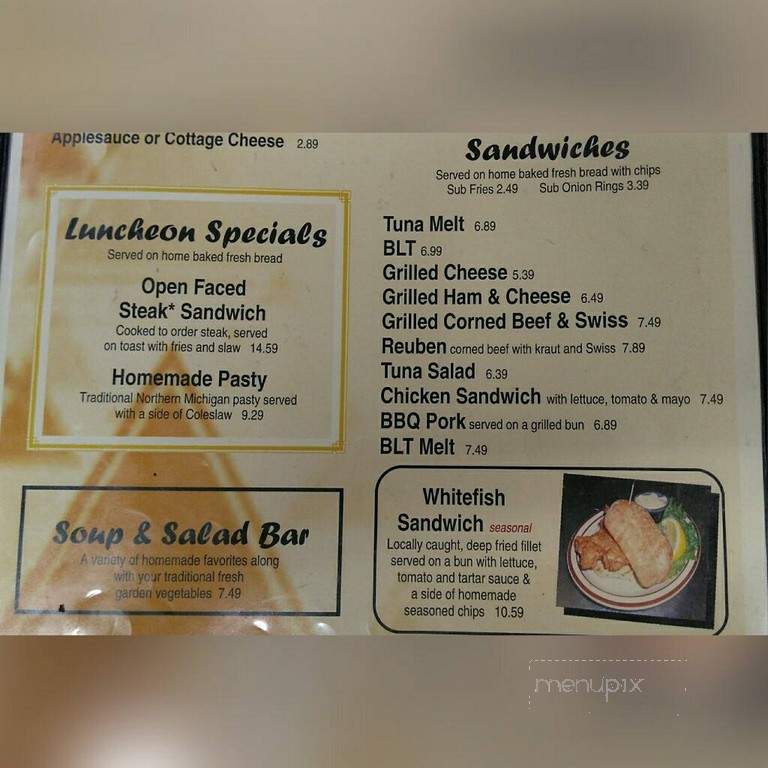 Triangle Restaurant - McMillan, MI menu_pic