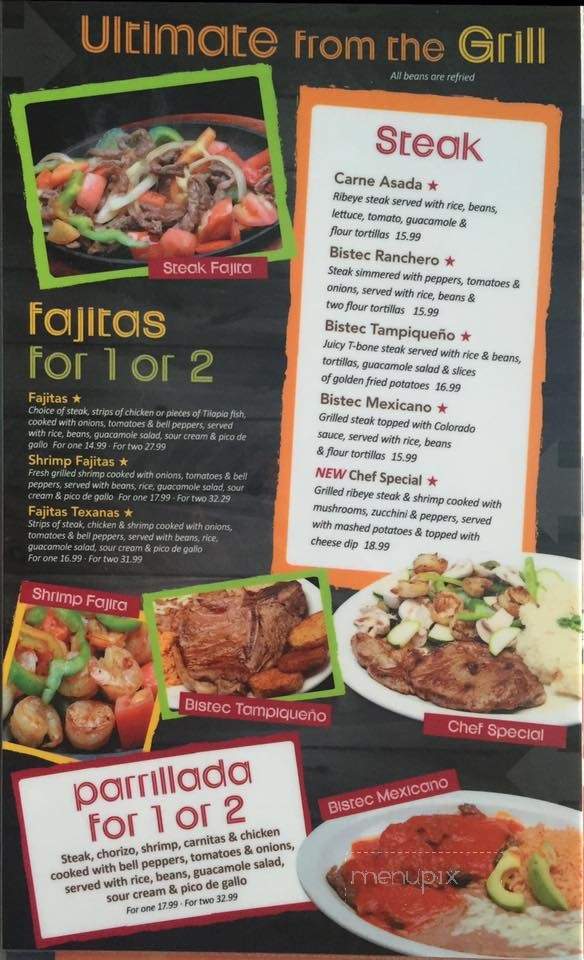 Los Tres Amigos - Ann Arbor, MI menu_pic