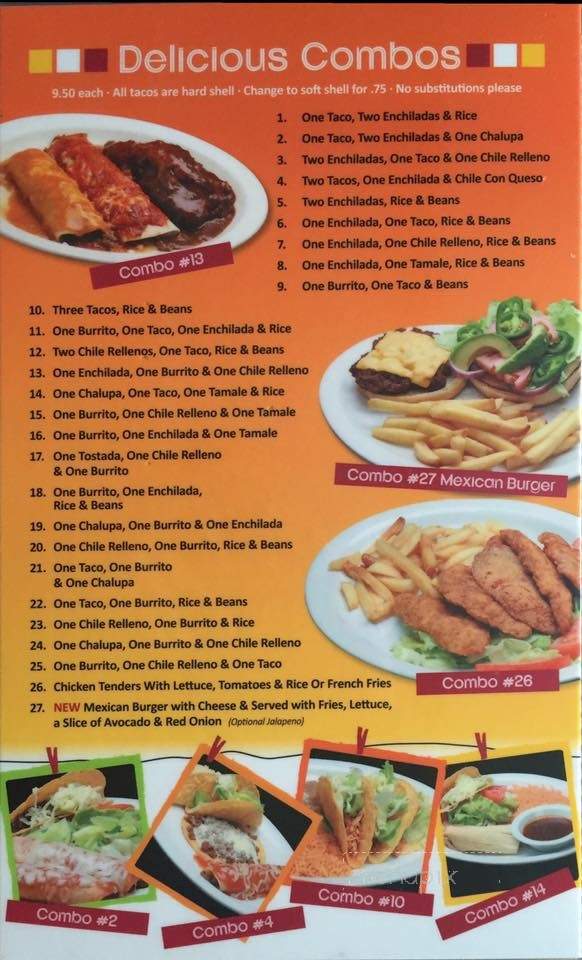 Los Tres Amigos - Ann Arbor, MI menu_pic