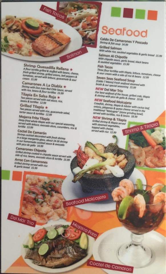 Los Tres Amigos - Ann Arbor, MI menu_pic