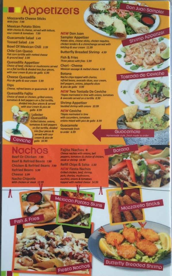 Los Tres Amigos - Ann Arbor, MI menu_pic