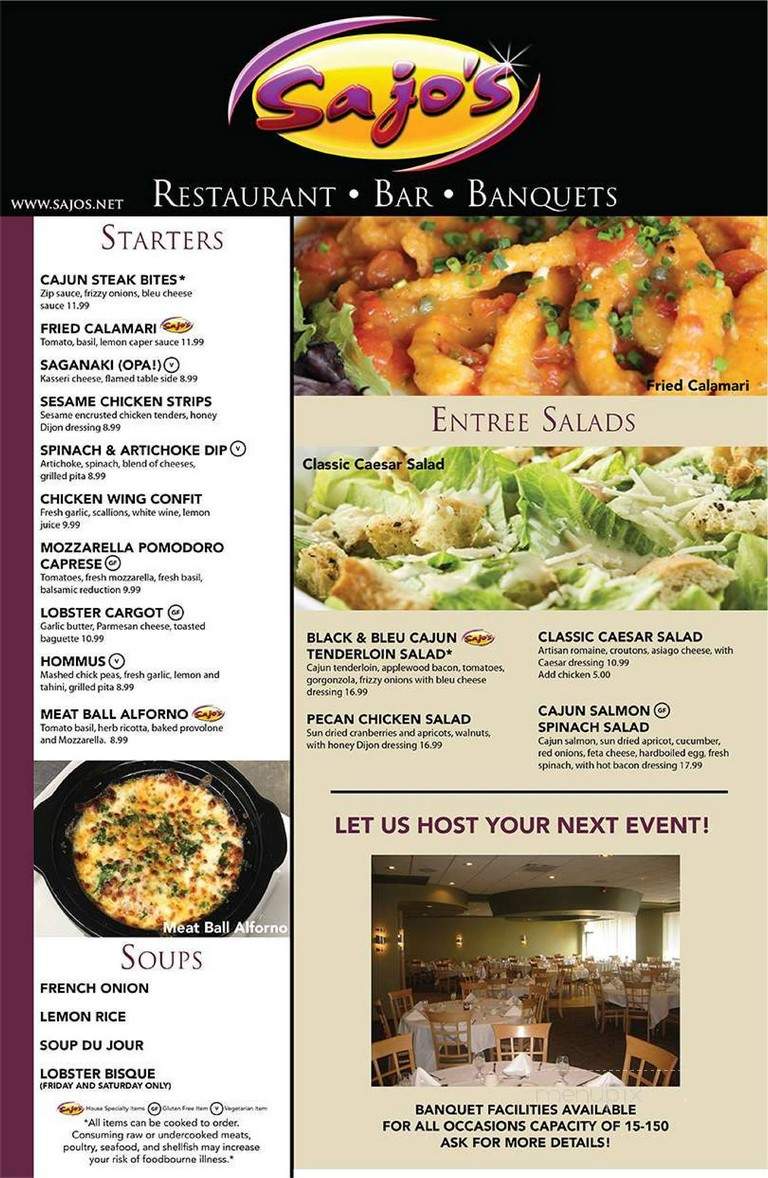 Sajo's Of Clinton - Clinton Township, MI menu_pic