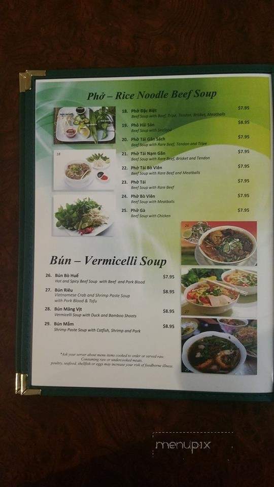 Little Saigon Restaurant - Madison Heights, MI menu_pic