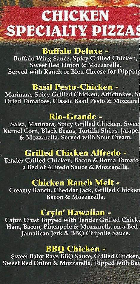 Mr Pizza - Belleville, MI menu_pic
