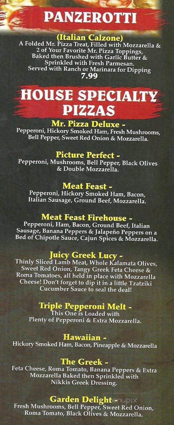 Mr Pizza - Belleville, MI menu_pic