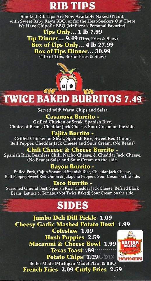 Mr Pizza - Belleville, MI menu_pic