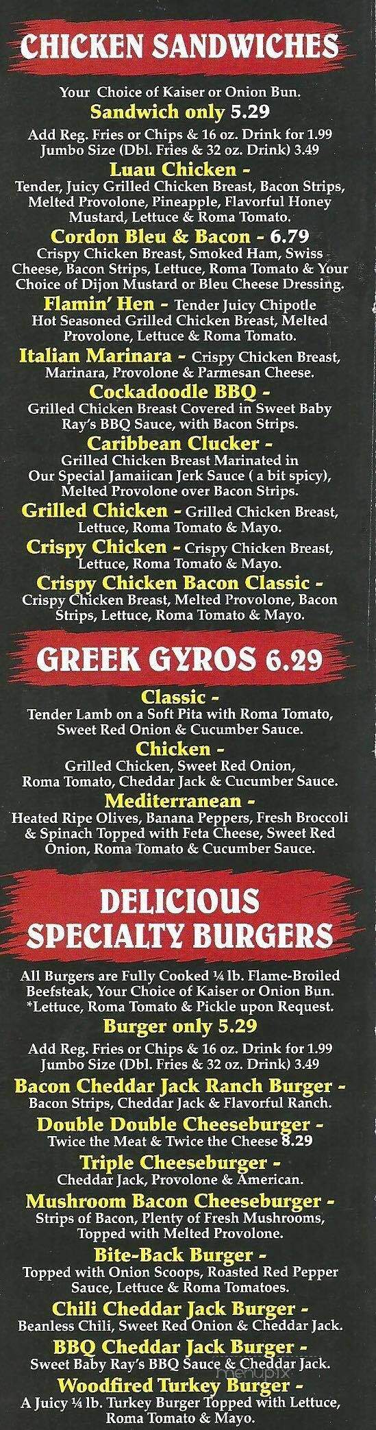 Mr Pizza - Belleville, MI menu_pic