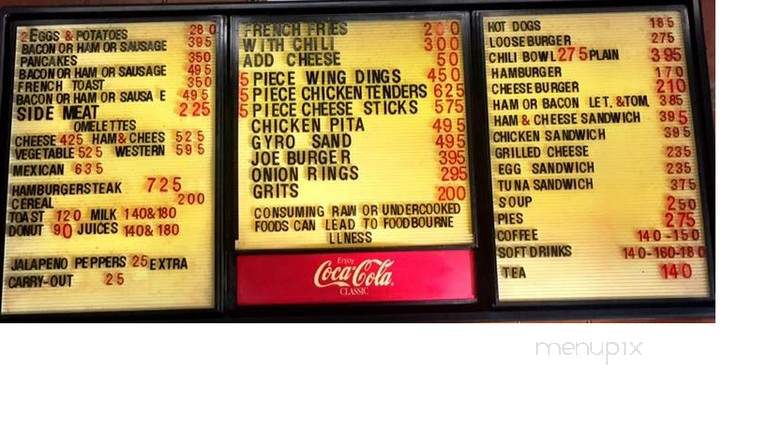 Duly's Place - Detroit, MI menu_pic